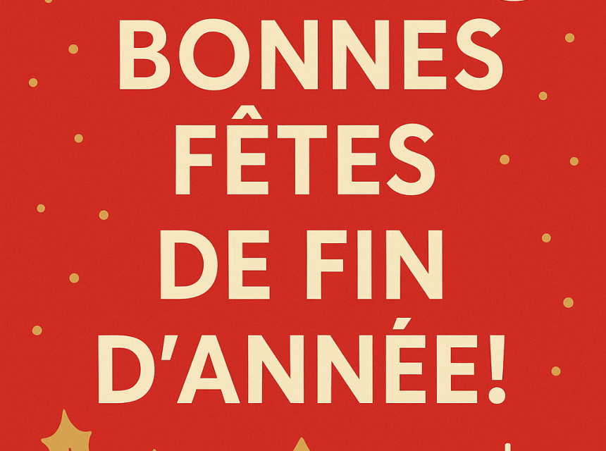 Fêtes de fin d'année
